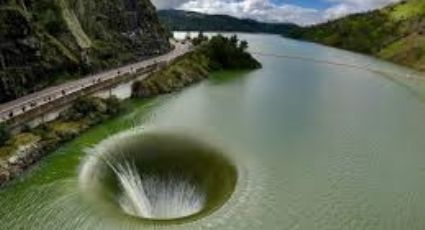 Captan en video supuesto portal en lago Berryessa de California