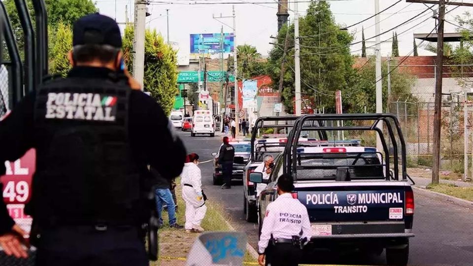 Al lugar de los hechos llegaron elementos de la Policía de San Andrés Cholula