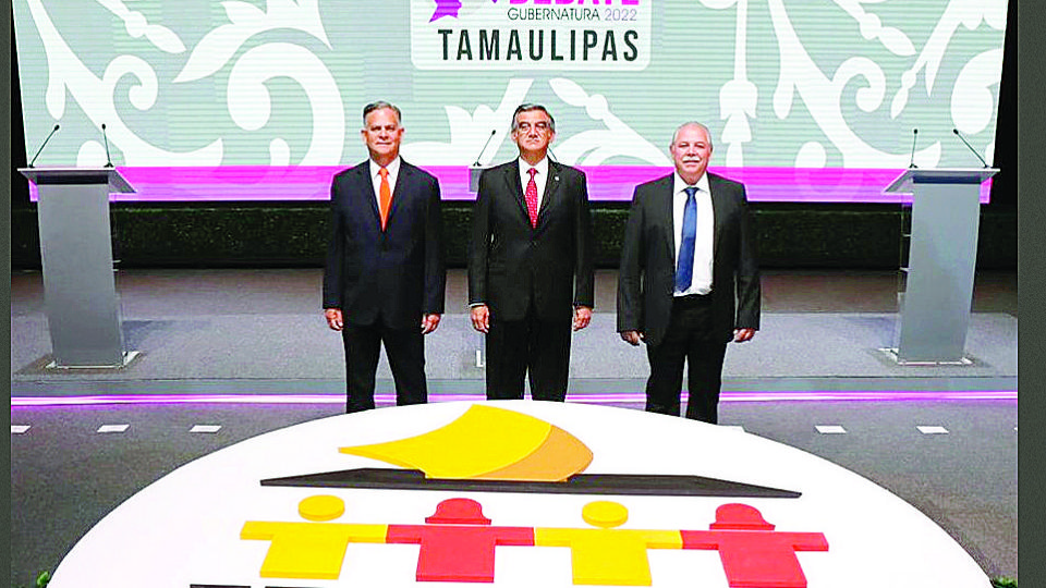 Se realiza debate entre candidatos a la gubernatura de Tamaulipas