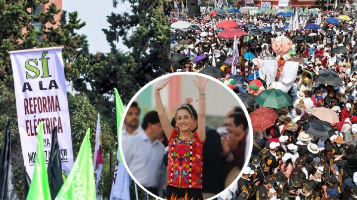 Miles apoyan la Reforma Energética, organizan mitin en el monumento a la Revolución en CDMX