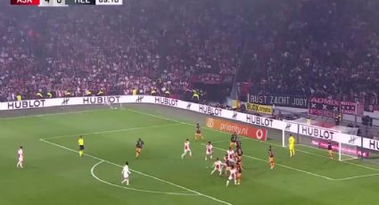 VIDEO: Edson Álvarez anotó y se volvió Bicampeón con el Ajax