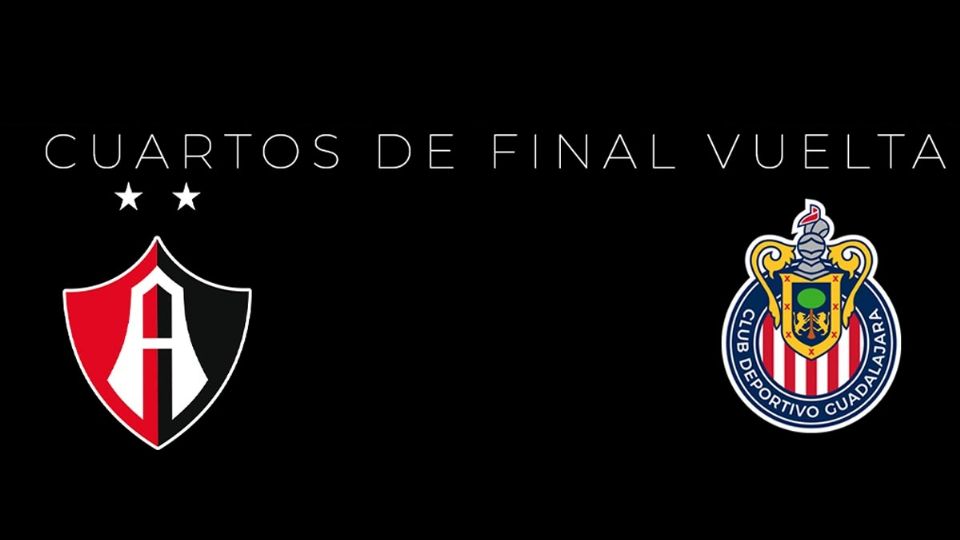 El partido de vuelta de los cuartos de final de la Liguilla entre el Atlas y Chivas será este domingo 15 de mayo, en el Estadio Jalisco