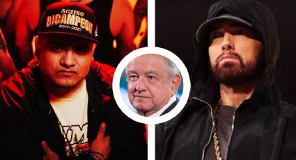 Aczino ofrece ayuda AMLO para unas tiraderas contra Eminem