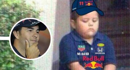 Los mejores memes de Checo Pérez por dejar pasar a Max Verstappen y ganar la carrera