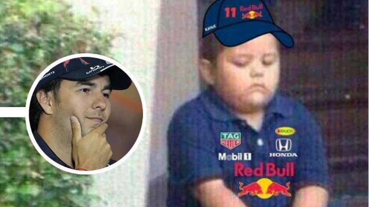 Los mejores memes de Checo Pérez por dejar pasar a Max Verstappen y ganar la carrera