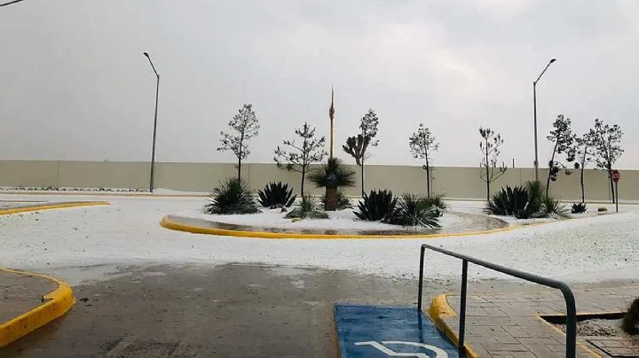 VIDEO: Galeana, Nuevo León luce paisajes nevados... ¡En plena primavera!