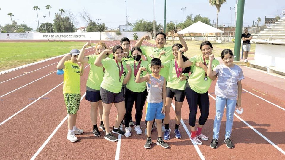 El club de Atletismo Guepardos de Nuevo Laredo se adjudicaron 11 preseas de primeros lugares