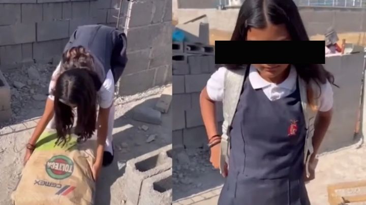 VIDEO: ¿Qué pesa más, el cemento o los libros? Padre da lección a su hija que quería ser influencer