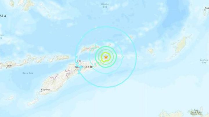 Sismo de 6.2 sacude Timor,  Australia e Indonesia