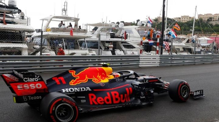 Sergio “Checo” Pérez termina segundo en primera práctica en Mónaco