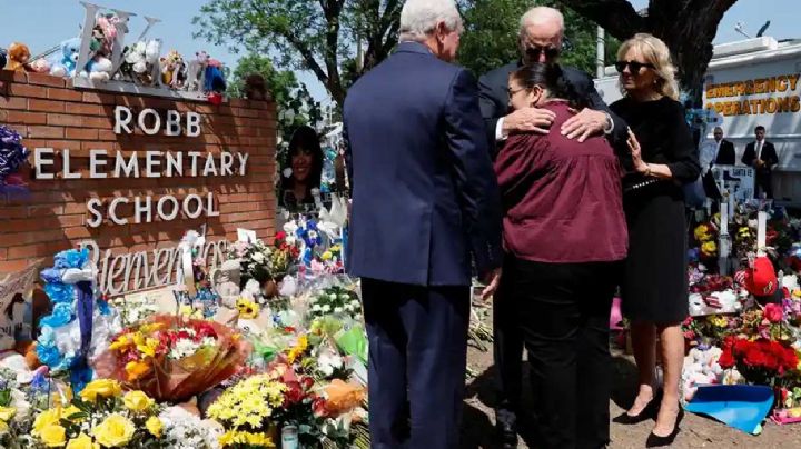 Llega Biden a Uvalde, "Haz algo", le gritan; "Lo haré", responde