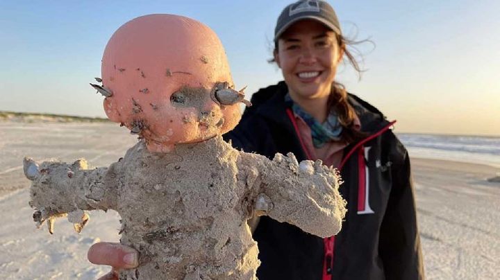 FOTOS: Muñecas espeluznantes son lanzadas por las olas a la Isla del Padre