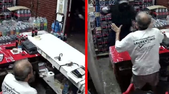 Video: Abuelito vive noche de terror al ser asaltado en su tienda en Quintana Roo