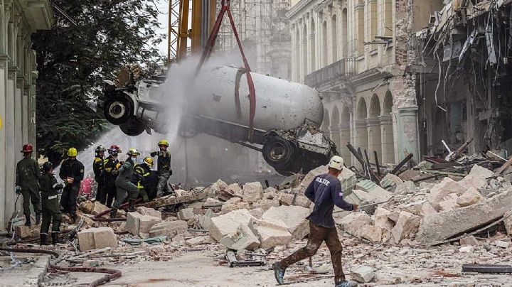 Pipa de gas, la causa de la explosión del Hotel Saratoga: Ya van 27 muertos