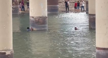 Migrante se ahoga en el Río Bravo al cruzar a EE. UU., frente a decenas de personas