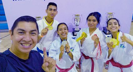 Karatecas de Academia Shito Kai Murayama ganan oros de Campeonato Estatal