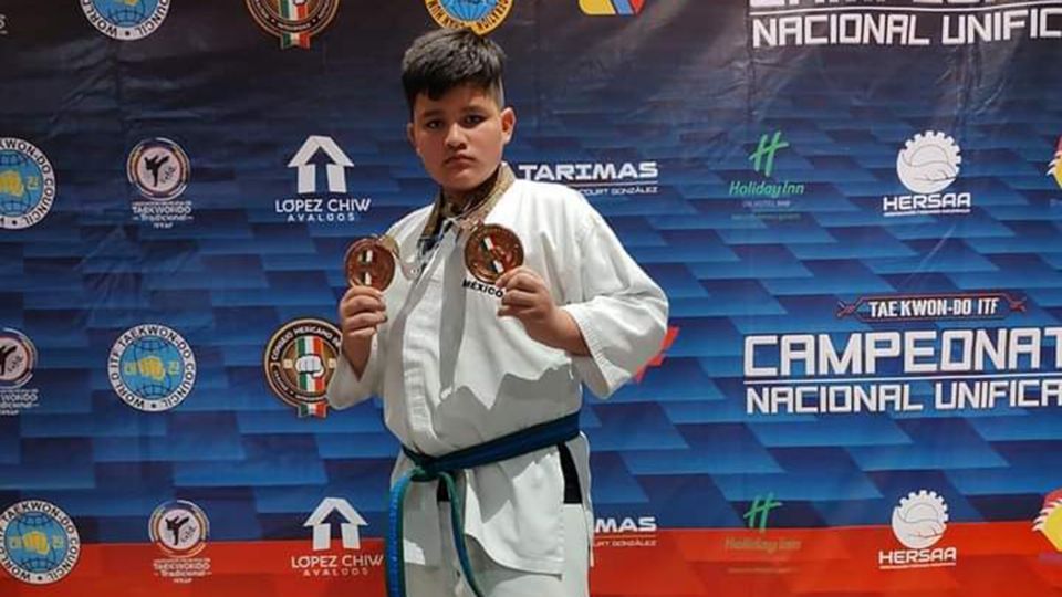 Cosechó las preseas de tercer sitio en el Torneo Nacional Unificado de Taekwondo “Stronger Than Ever”