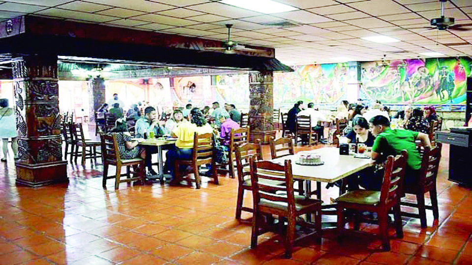 Los restaurantes se observan muy concurridos, especialmente los fines de semana.
