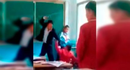 Profesor agarra a cinturonazos a alumno por hacer bullying; padres le agradecen