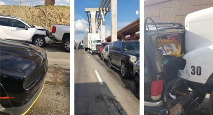 Fueron 16 los vehiculos afectados en "Megacarambola"; fue causada por un camión sin frenos