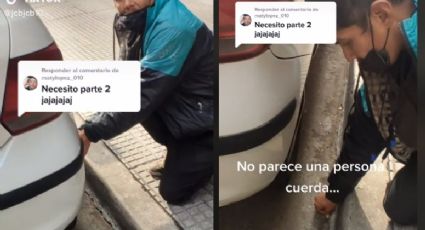 Con las manos en la masa: Hombre capta a un ladrón de autopartes en el acto y ¡se hace el loco!