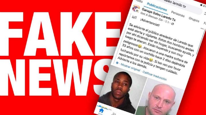 Mensaje de redes de dos criminales sueltos causa temor en familias laredenses: es 'fake news'