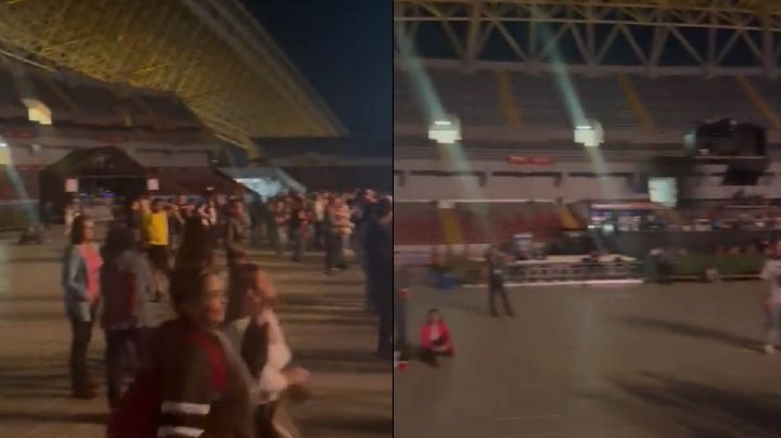 Paulina Rubio da concierto con lugar casi vacío, hasta regalaron boletos