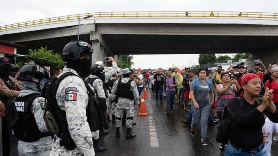 El pasado lunes 6 de junio, desde temprano abandonaron Tapachula, ciudad fronteriza con Guatemala