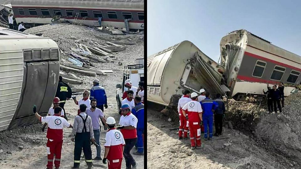 El descarrilamiento del tren se dio alrededor de las 5:30 de la mañana de este miércoles 8 de junio