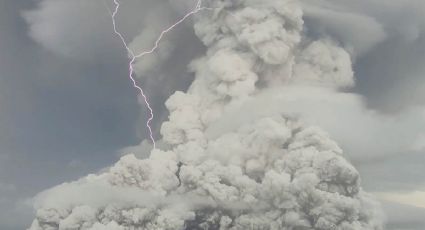 Erupción de volcán en Tonga creó ondas atmosféricas que dieron la vuelta al mundo