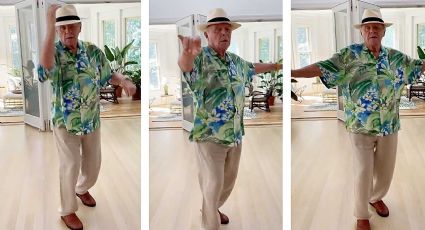 VIDEO: Antony Hopkins se pone "sabroso"... así baila a sus 84 años la "Pollera Colorá"