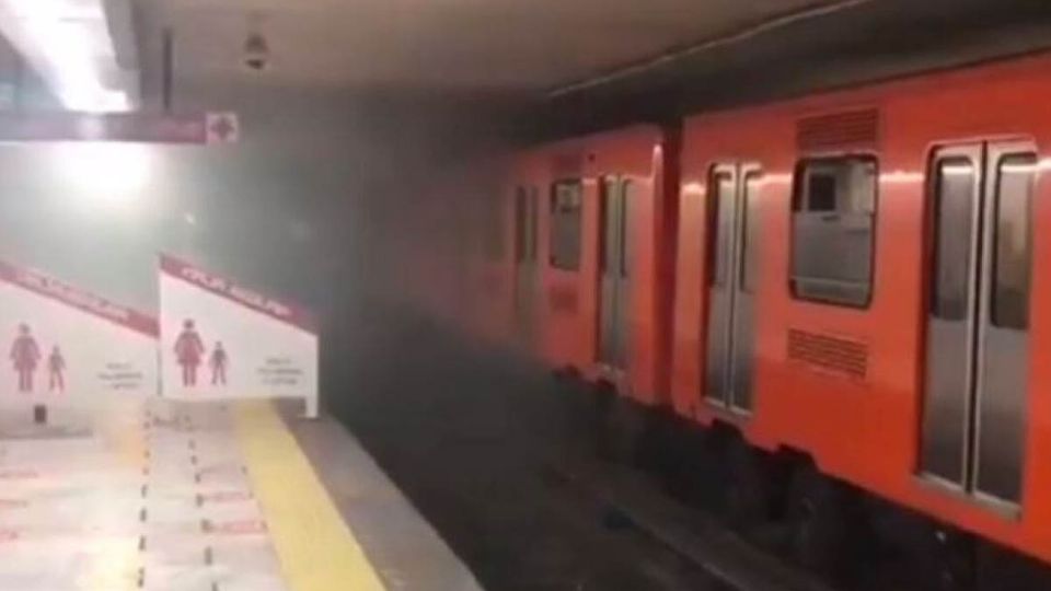 Los hechos ocurrieron a un día de que se diera el cierre parcial de la Línea 1 del Metro de Ciudad de México para llevar a cabo los de modernización.