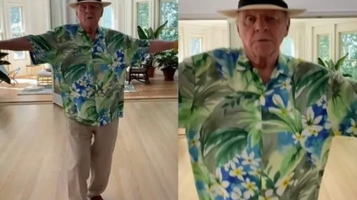 ¡Oí nomás este cumbión! Anthony Hopkins baila cumbia y se viraliza en redes sociales