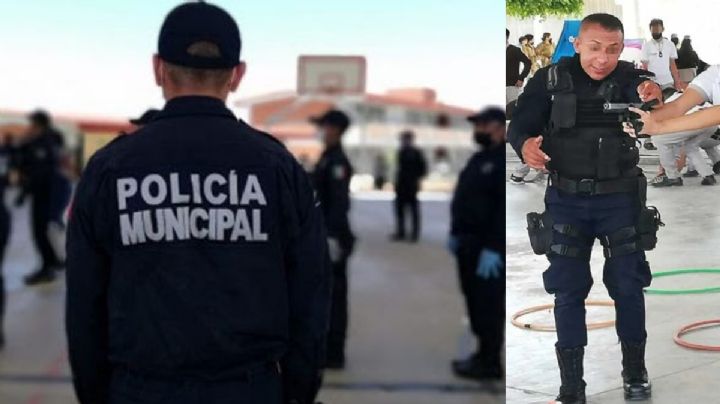 ¡Qué incongruencia! Policías prestan armas a estudiantes de secundaria en "platica preventiva"