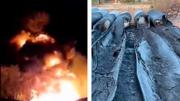 En Allende y Montemorelos queman tuberías para que no se lleven el agua a Monterrey