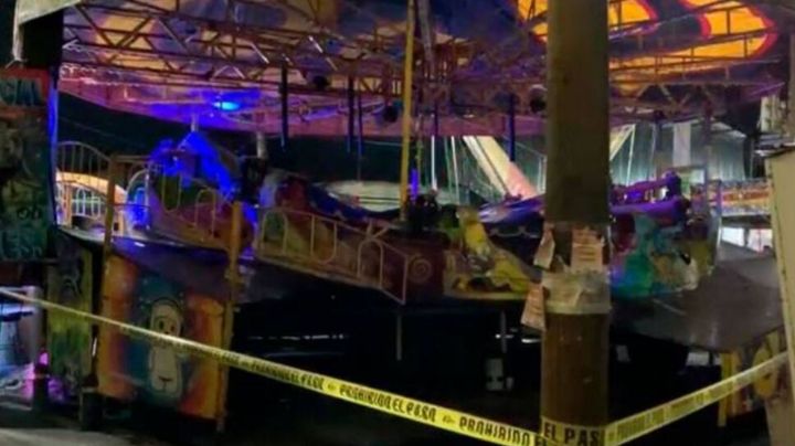 Muere joven al salir proyectado de juego de feria de la CDMX