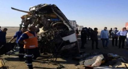 Accidente vial en Egipto deja un saldo de 22 muertos y 35 heridos