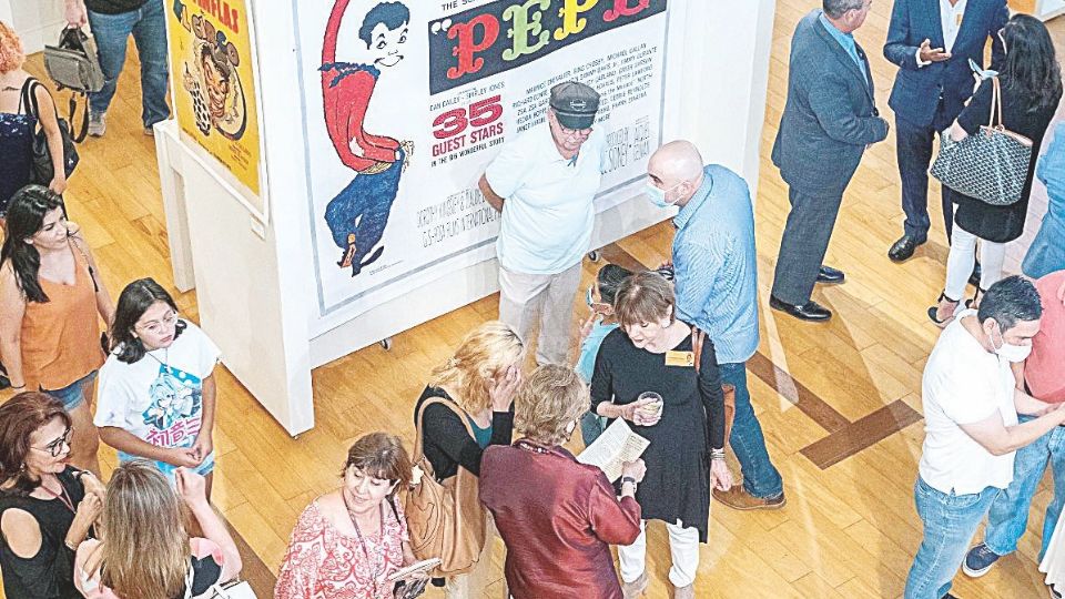 La exhibición de posters de películas de “Cantinflas” se puede admirar en el Museo Villa Antigua.
