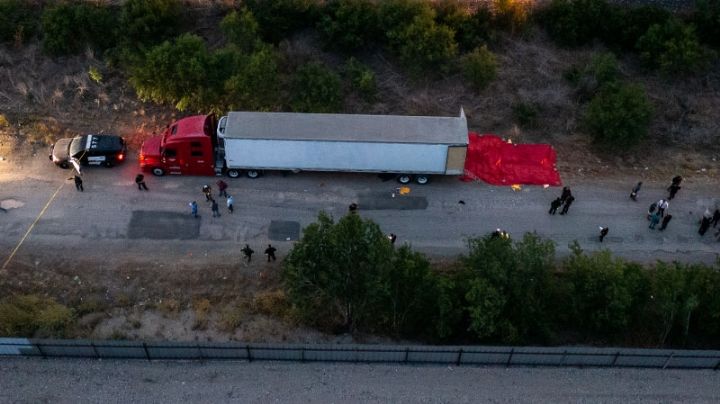 Chofer del tráiler donde murieron migrantes ‘no sabía que aire acondicionado se había apagado’