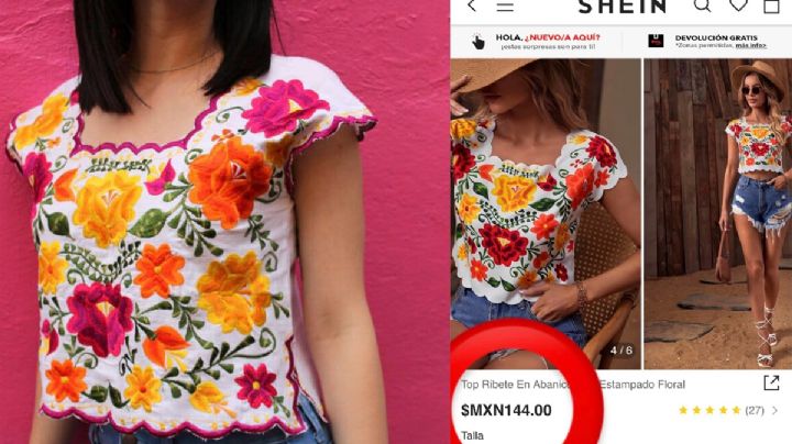 ¡Plagio! Acusan a SHEIN de robar diseños a artesanos mexicanos; gobierno pide explicación