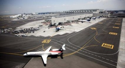 35 vuelos afectados en la reparación de "bache" del AICM