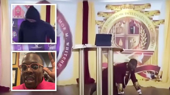 VIDEO: Roban a Pastor un millón de dólares en joyas justo cuando daba su sermón
