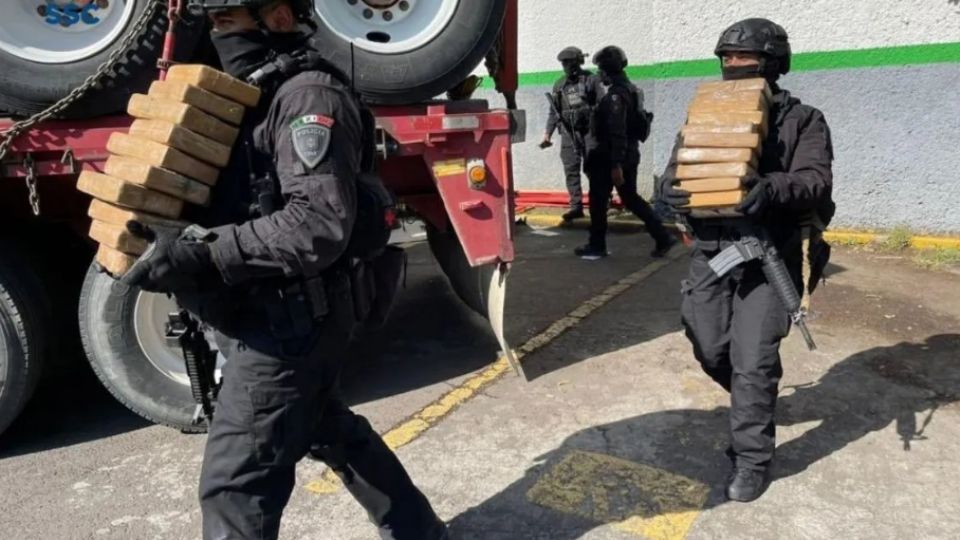 El operativo logró incautar esta cantidad de droga, valuada en 400 millones de pesos y casi el doble en Estados Unidos, su objetivo principal