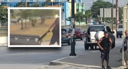Va la segunda: Nuevamente aparece ataúd en calles de Tampico