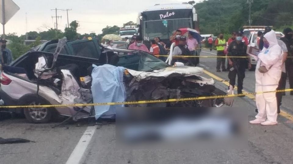 Fue en la carretera Acapulco-Zihuatanejo