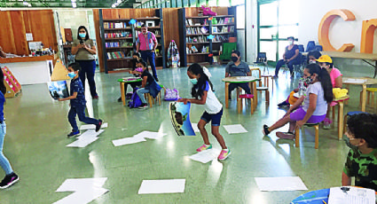 Aprenden niños en vacaciones