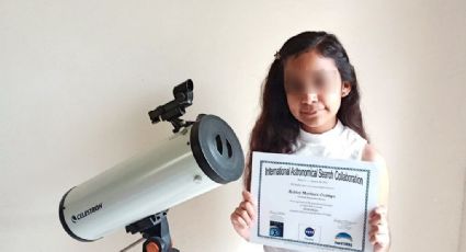 Ashley Martínez, la niña mexicana que descubrió un nuevo asteroide