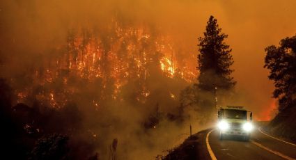 Imágenes apocalípiticas, incendios avanzan en bosques de California (VIDEO)