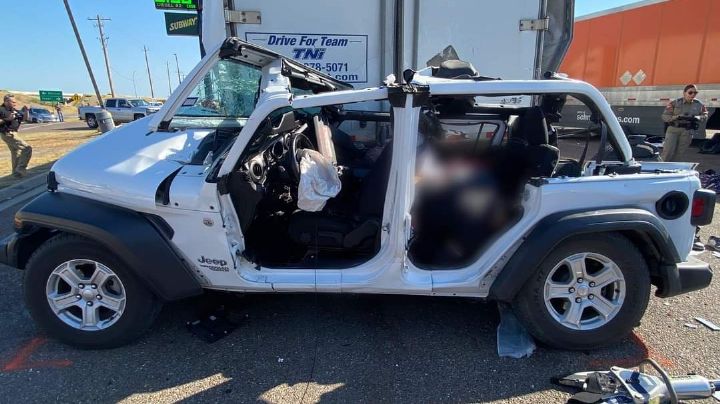 Fallece "Pollero" que conducía el vehículo implicado en el accidente en Encinal, Texas