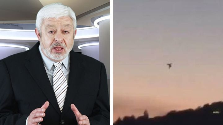 ¿Nuevo tipo de ovni? Jaime Maussan comparte video de humanoide volador en Francia